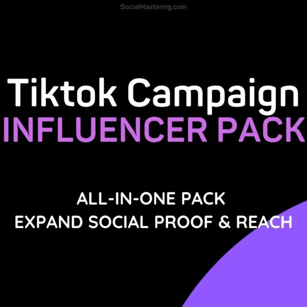 Tiktok campaign influencer pack