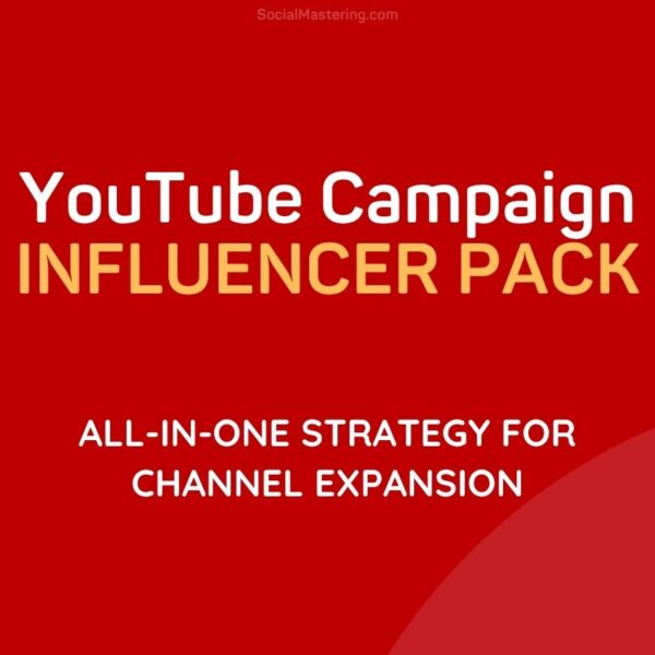 Youtube Campaign Visibility and Growth Influencer Pack