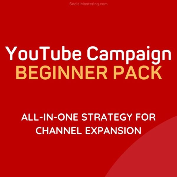 Youtube Campaign Visibility and Growth Beginner Pack